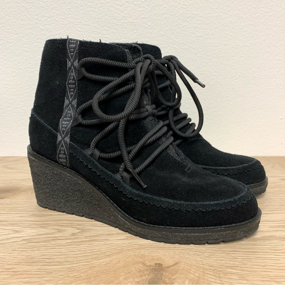 Pendleton Islegate Lace-Up Wedge Bootie Boots Siz… - image 6